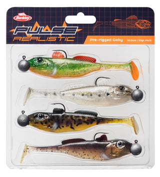 Berkley Pulse Realistic Goby Prerigged 7cm 7g 4 Pce