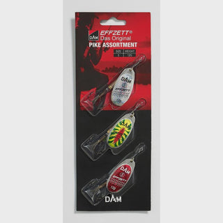 Dam Effzett Pike Spinner Assortment Size 5 12g