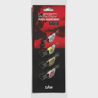 Dam Effzett Perch Spinner Assortment Size 2 4gr