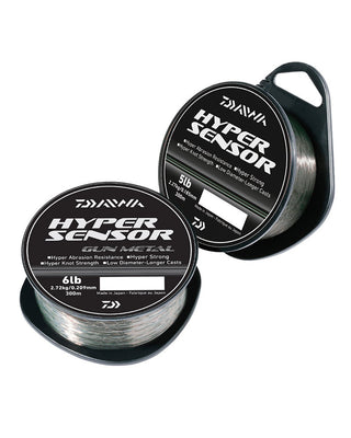 Daiwa Hyper Sensor Monofilament Line 300m Gun Metal