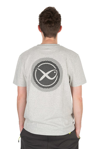 Matrix Large Logo T-Shirt Light Grey