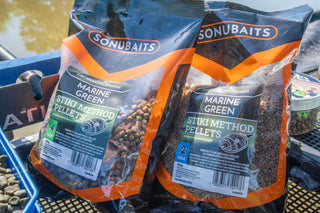 Sonubaits Marine Green Stiki Method Pellets 650g