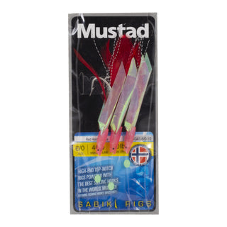 Mustad Sabiki Red Hokkai Rig 6/0