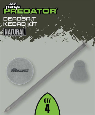 Fox Rage Predator Deadbait Kebab Kit Natural