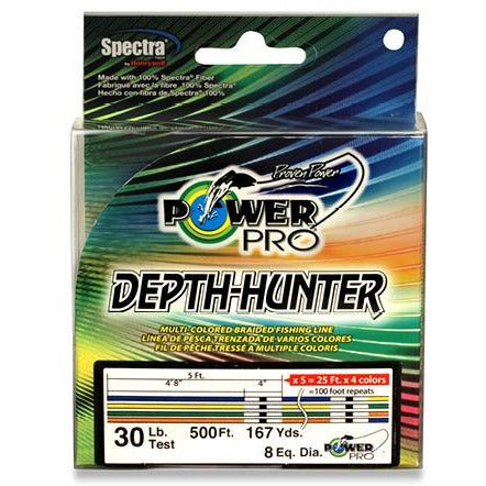 Power Pro Depth-Hunter Multi Colour 300m 0,28mm 20kg