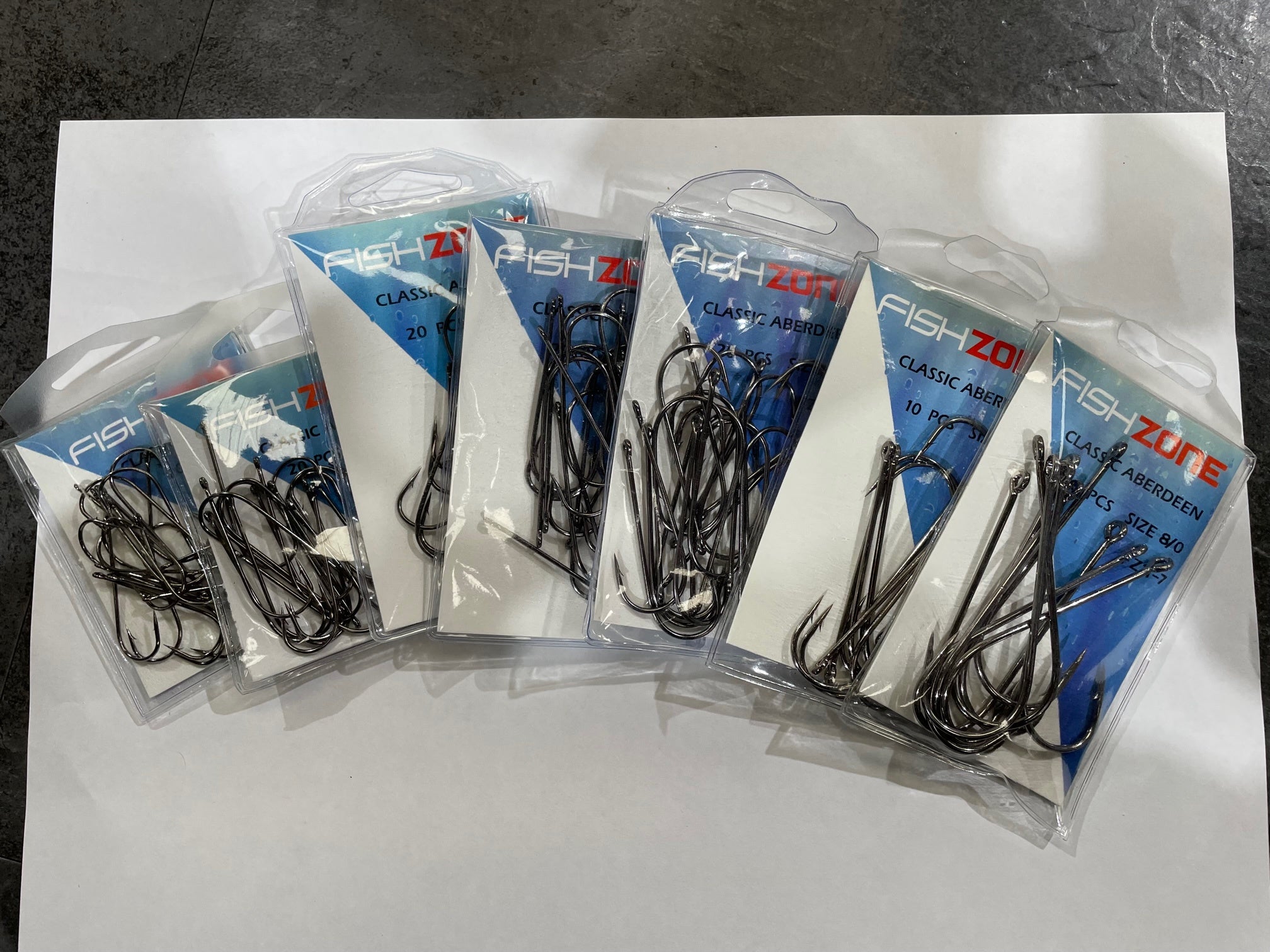 Fishzone Classic Aberdeen Black Nickel 20 Pack – Taskers Angling